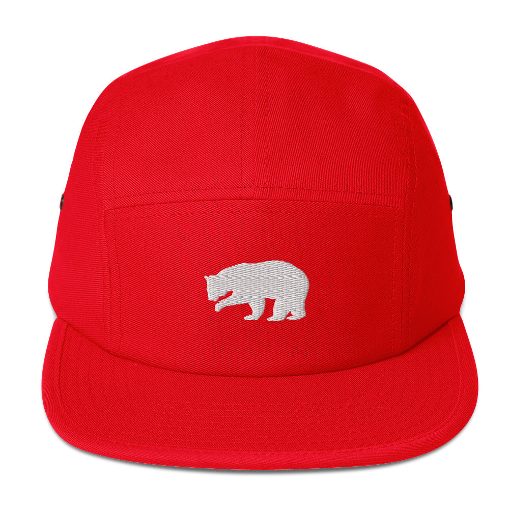 CocoCruz Bear and Bee Five Panel Cap