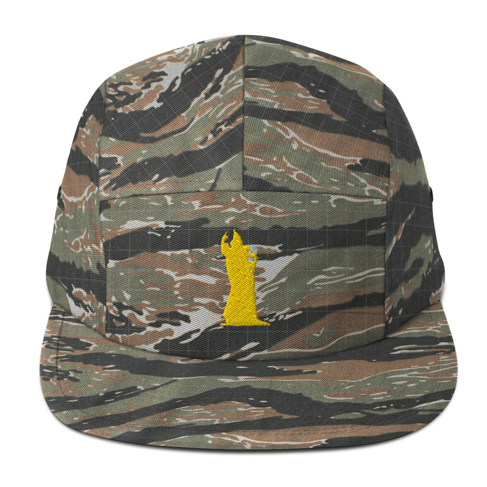 CocoCruz Yellow Ninski Five Panel Cap