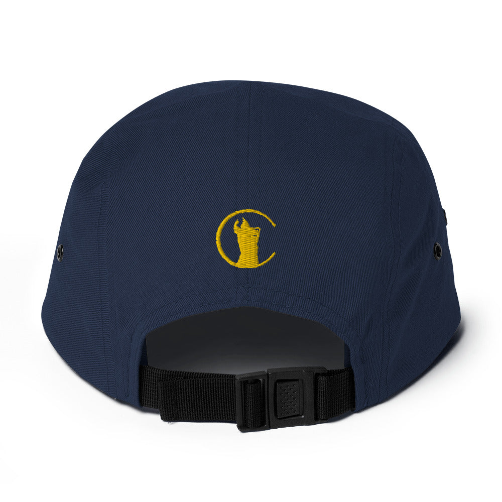 CocoCruz Yellow Ninski Five Panel Cap